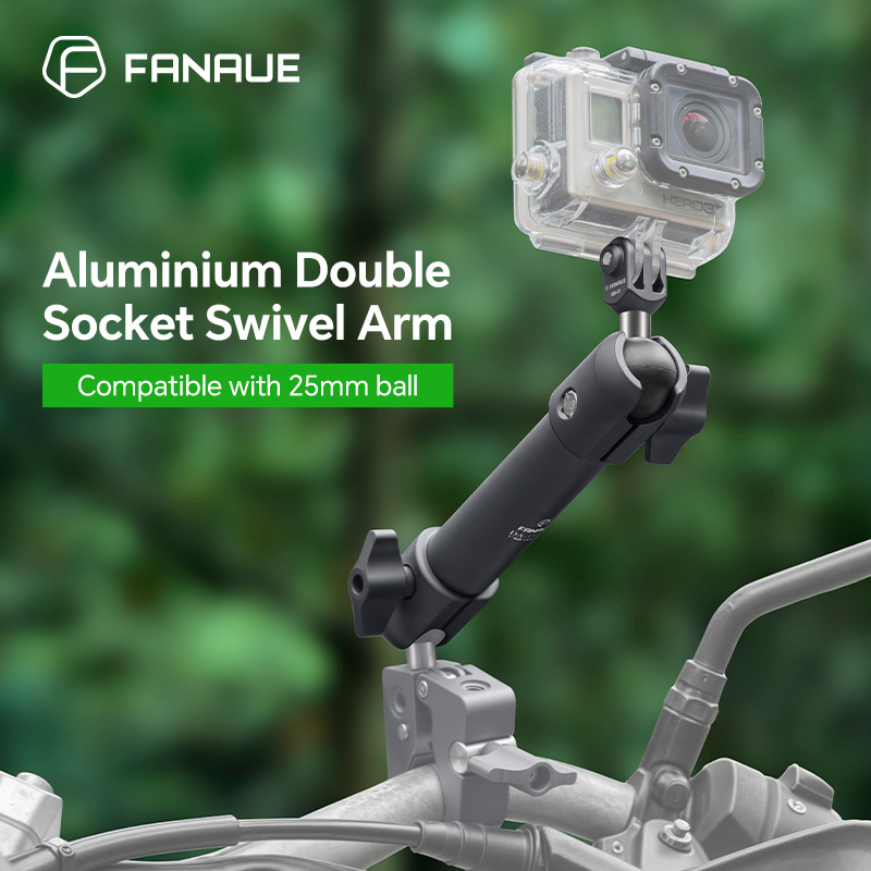 Fishing Rod Holder - FANAUE Motosiklet Telefon Tutucu, Çift Yönlü