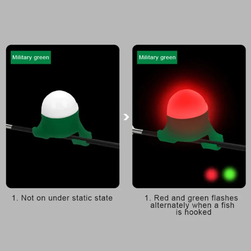 1-3 adet LED ışıklı elektronik - Fishing Rod Casting incelemesi ve fiyatı