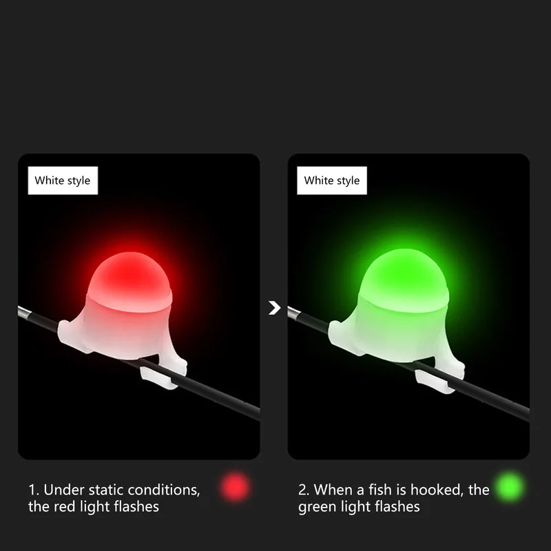1-3 adet LED ışıklı elektronik - Fishing Rod Casting incelemesi ve fiyatı